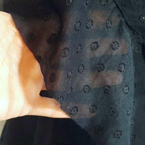 Loft Layered Tired Flounce Ruffle Eyelet Dress - Picture 3 of 6